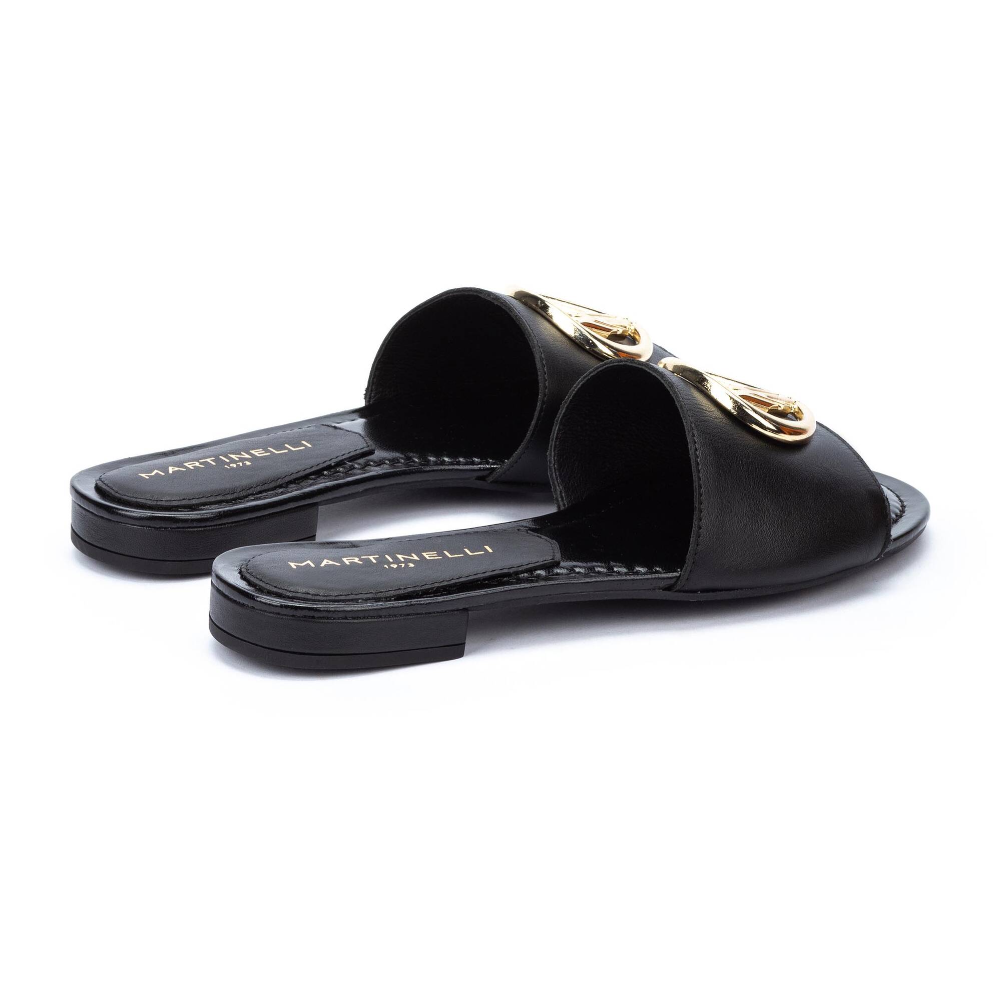 Sandalias planas | ELYSEES 1561-A593Z, BLACK, large image number 30-1561-A593Z_000_Martinelli_ELYSEES_BLACK_full.jpg | null