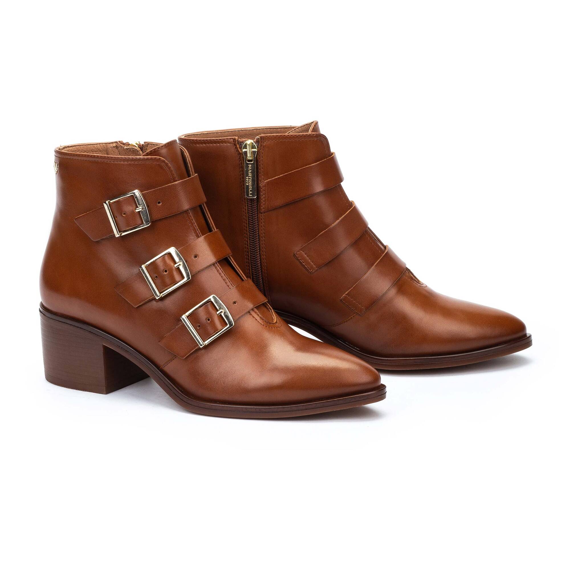 Heeled Ankle Boots | ZINNIA 1603-4506C, CUERO, large image number 100-1603-4506C_202_Martinelli_ZINNIA_CUERO_full.jpg | null