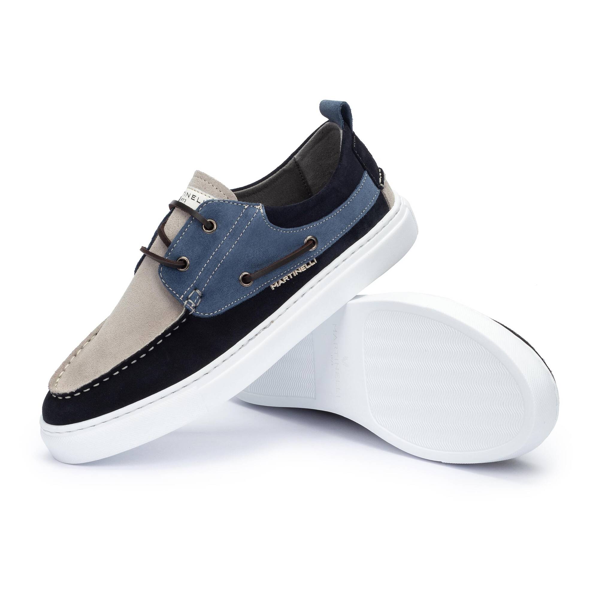 Boat shoes | RAWSON MT1659-2714W, STONE, large image number 70-MT1659-2714W_090_Martinelli_RAWSON_STONE_full.jpg | null