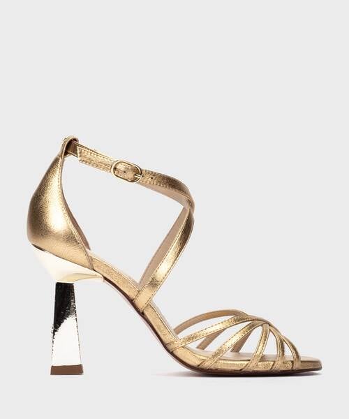 Heeled Sandals | LUPETTA 1703-B210NA | ORO | Martinelli