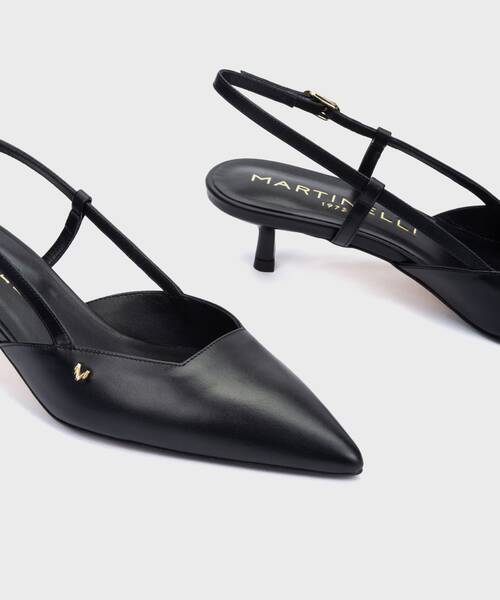 Court Shoes | GAETA 1746-B345P | BLACK | Martinelli