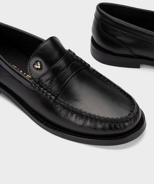 Slip on Loafers | PACIFIC 1411-2496DY | BLACK | Martinelli