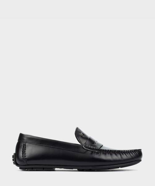 Slip on Loafers | PACIFIC 1411-2496B | BLACK | Martinelli