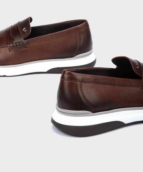 Slip on Loafers | WALDEN 1606-2741L | CAFE | Martinelli