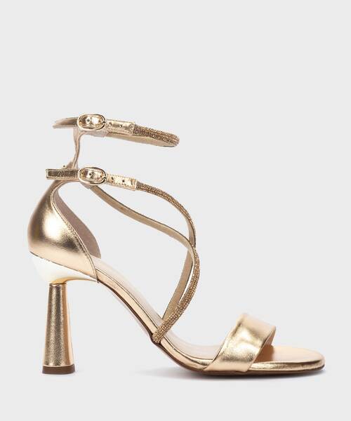Sandalias tacón | COTILLARD 1663-B075S | GOLD | Martinelli