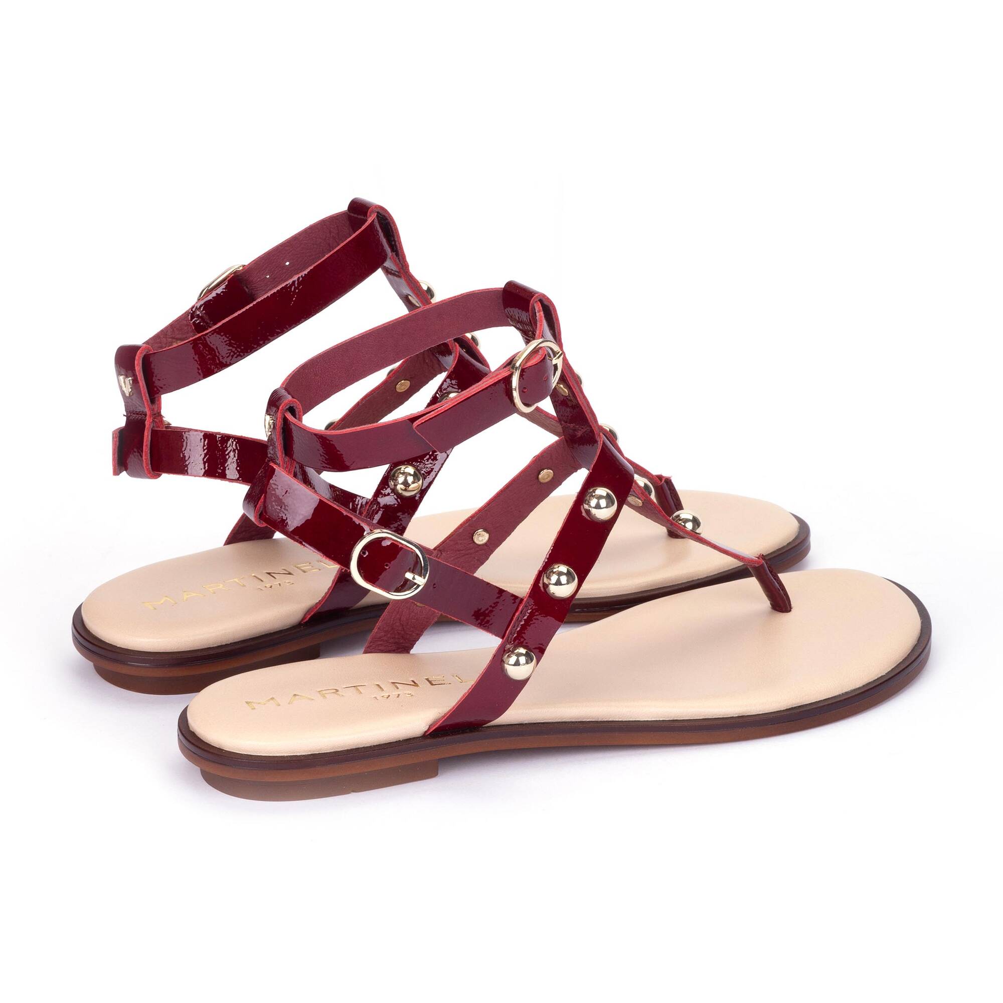 Sandalias planas | MAZZINI 1535-B158D, ROJO, large image number 30-1535-B158D_519_Martinelli_MAZZINI_ROJO_full.jpg | null