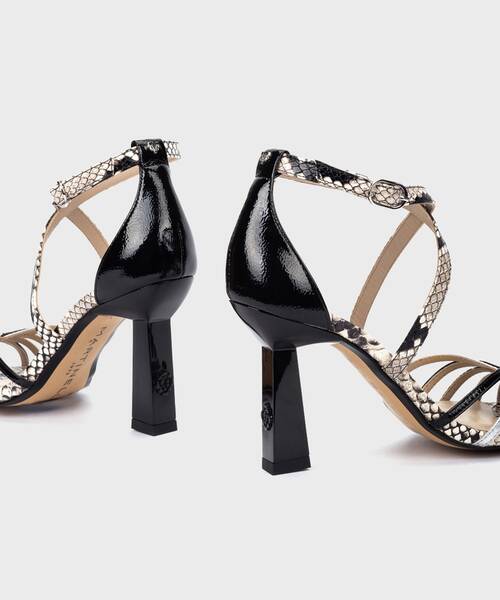 Heeled Sandals | LUPETTA 1703-B210T | BLACK | Martinelli