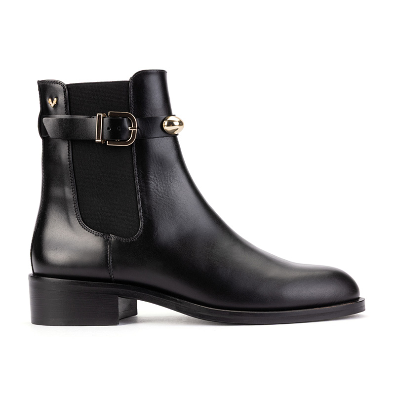 Martinelli Botines planos de piel RESSI 1718
