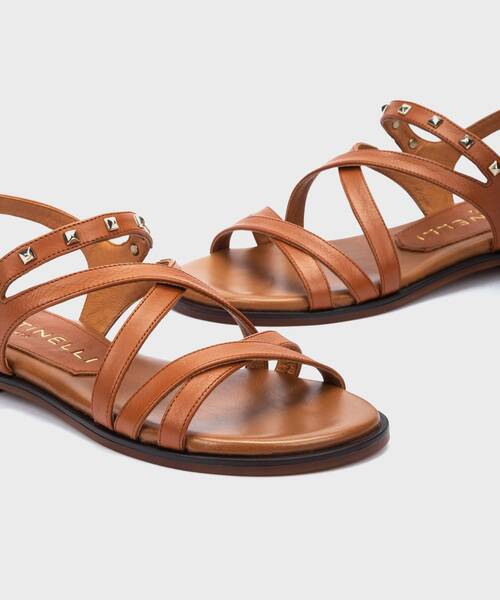 Flat Sandals | MAZZINI 1535-A804Z | CUERO | Martinelli