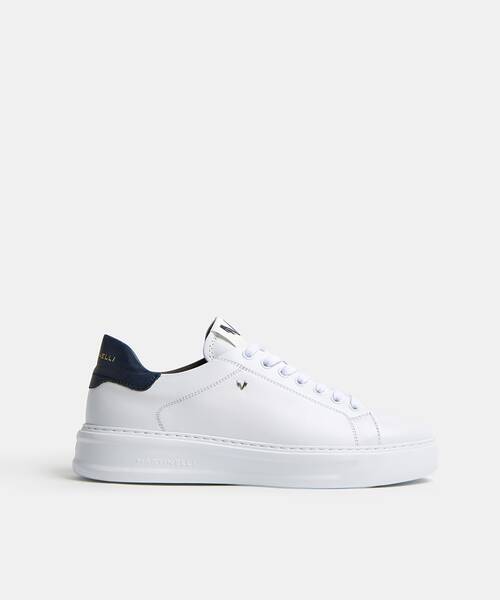 Men sneaker with lightweight sole , SULLIVAN C045 , SULLIVAN C045-Z010P , BLANCO