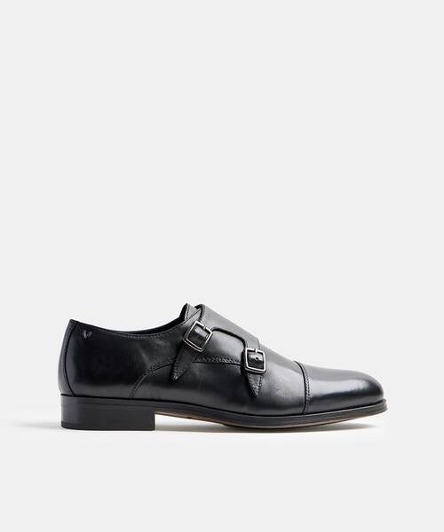 Men monk shoes , EMPIRE 1492 , EMPIRE 1492-2632PYM , BLACK