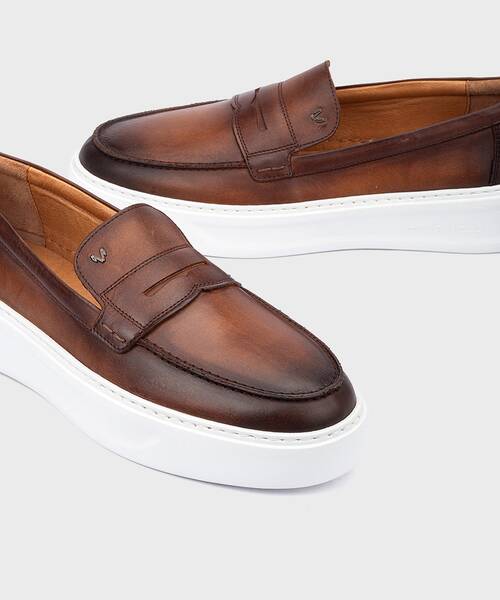 Slip on Loafers | SULLIVAN C045-Z012L | CAFE | Martinelli