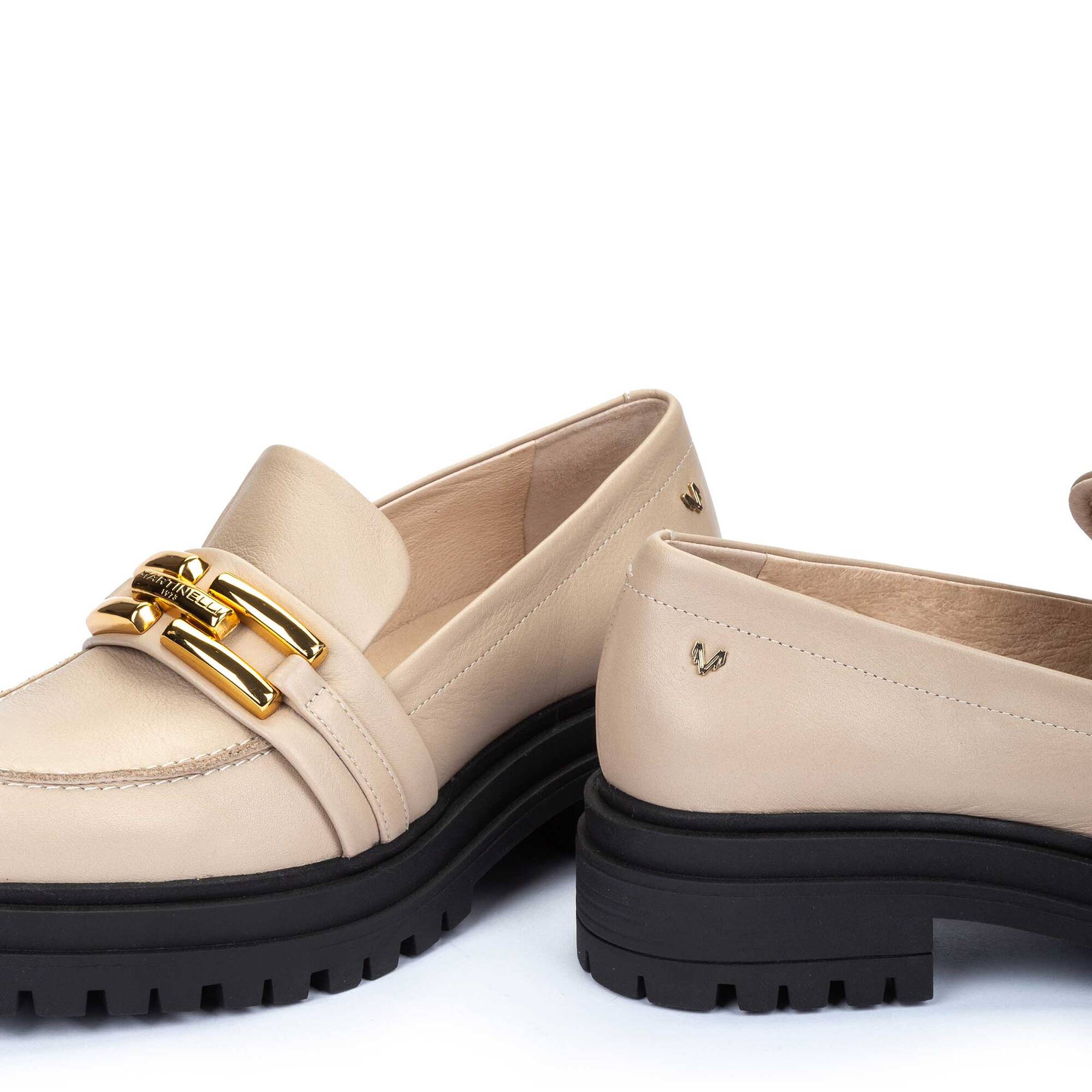 Loafers and Laces | BLUNT 1674-B080Z, STONE, large image number 60-1674-B080Z_090_Martinelli_BLUNT_STONE_full.jpg | null