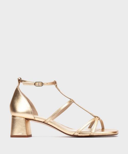 Heeled Sandals | VETTABBIA 1751-B421S | GOLD | Martinelli