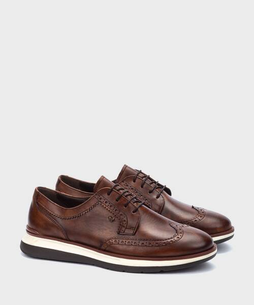 Lace up shoes | WALDEN 1606-2732L | CAFE | Martinelli