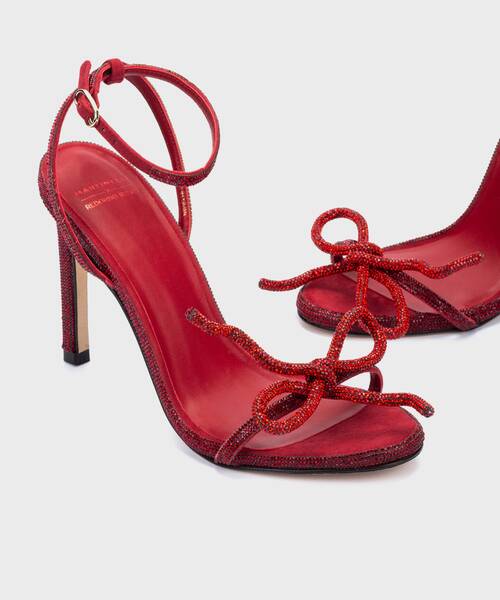 Heeled Sandals | SPRING S024-B525A | GUINDA | Martinelli