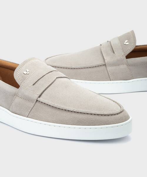 Slip on Loafers | STAMFORD 1686-2881W | STONE | Martinelli