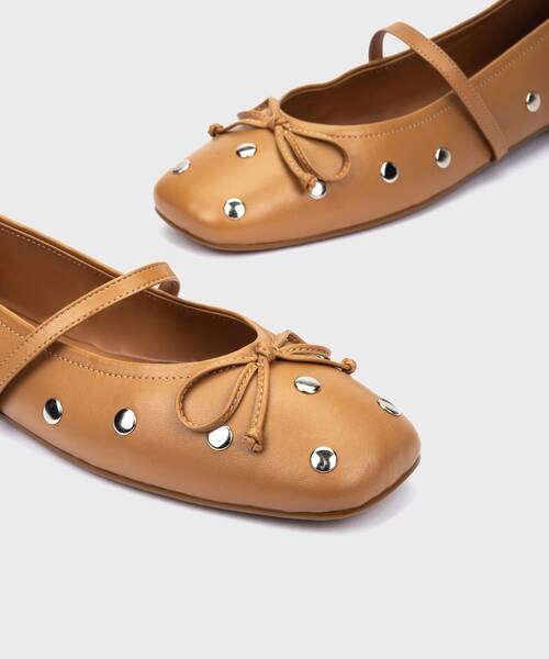 Ballet flats | VIADANA S022-B517PY | CAMEL | Martinelli