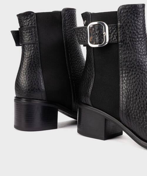 Heeled Ankle Boots | ZINNIA 1603-A924M | BLACK | Martinelli