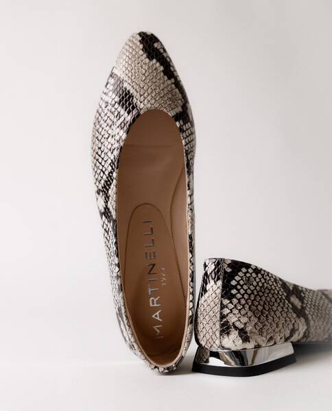 Ballet flats | VESCIA S009-B470SY | BLACK | Martinelli