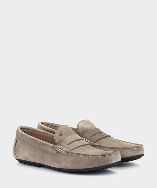 Slip on Loafers | PACIFIC 1411-2496X | SMOKE | Martinelli