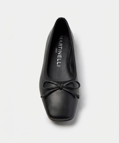 Women studded ballerina flats , COLETTE S053 , COLETTE S053-B635PY , BLACK