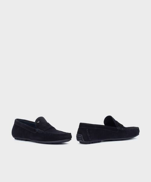 Slip on Loafers | PACIFIC 1411-2496X | DARKBLUE | Martinelli