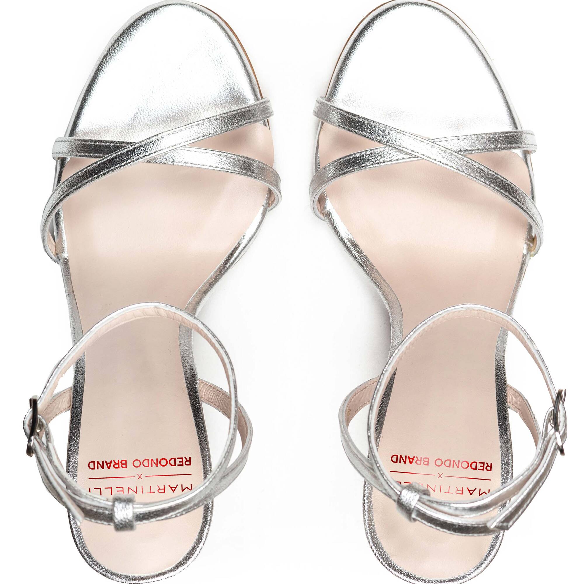 Heeled Sandals | LOREN 1670-B045S, PLATA, large image number 100-1670-B045S_095_Martinelli_LOREN_PLATA_full.jpg | null