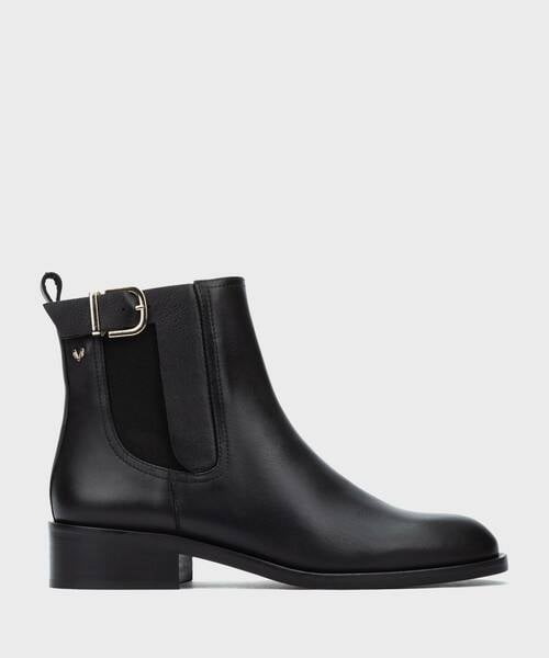 Flat ankle boots | RESSI 1718-A907Z | BLACK | Martinelli