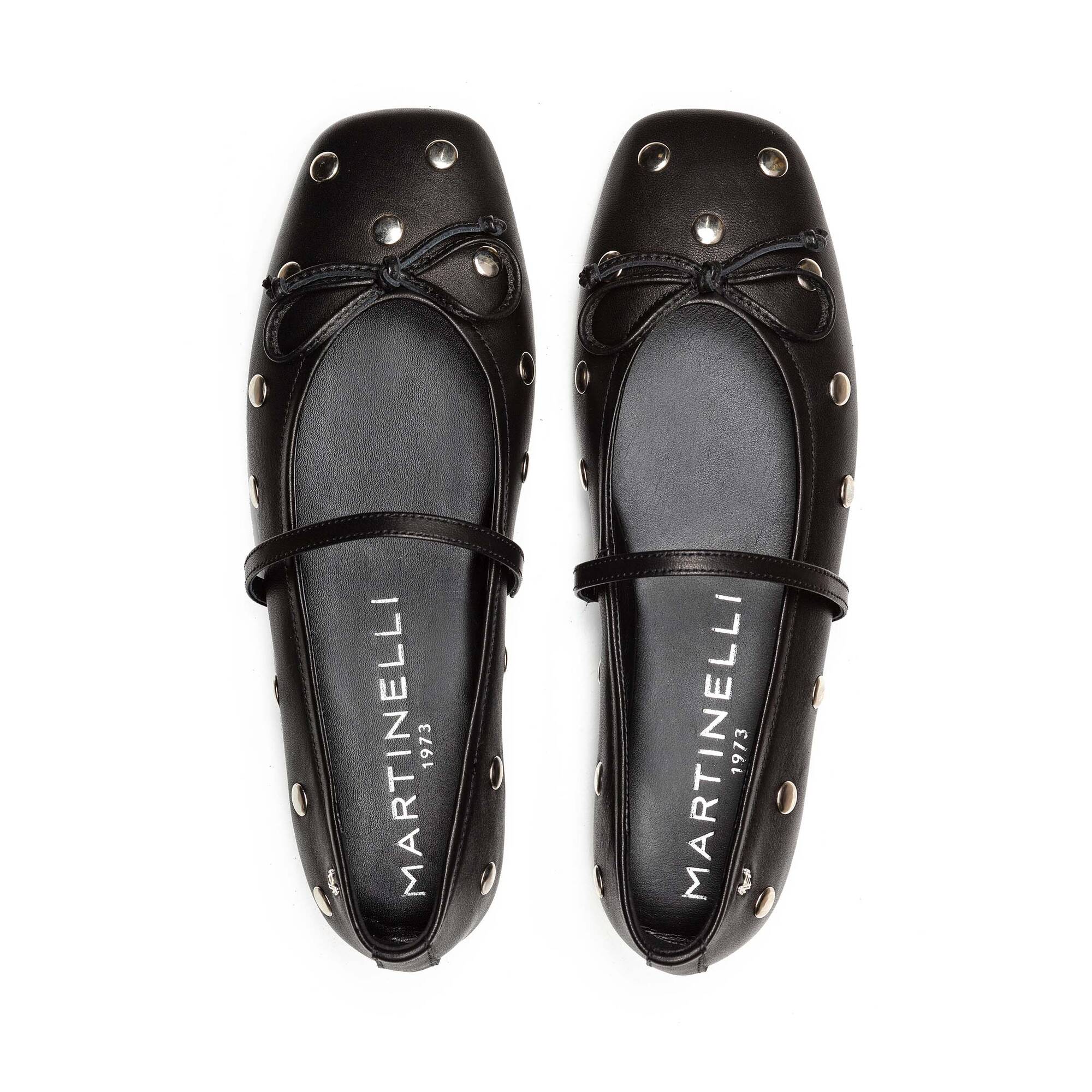 Ballet flats | VIADANA S022-B517PY, BLACK, large image number 100-S022-B517PY_000_Martinelli_VIADANA_BLACK_full.jpg | null
