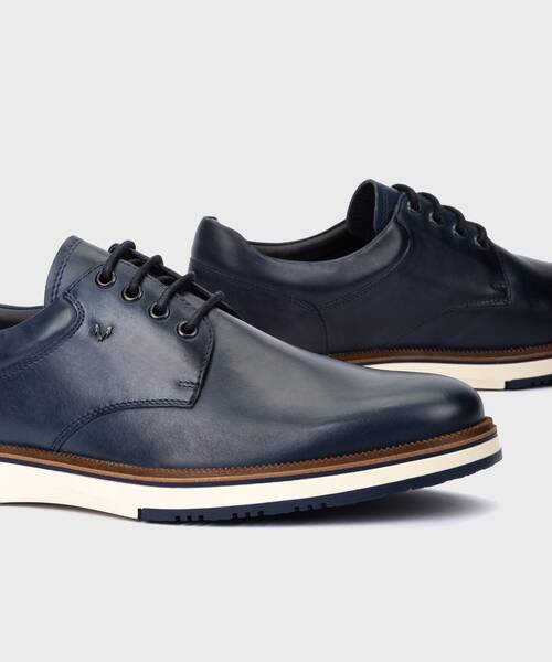 Zapatos de cordones | FULTON C003-2972C | BLUE | Martinelli