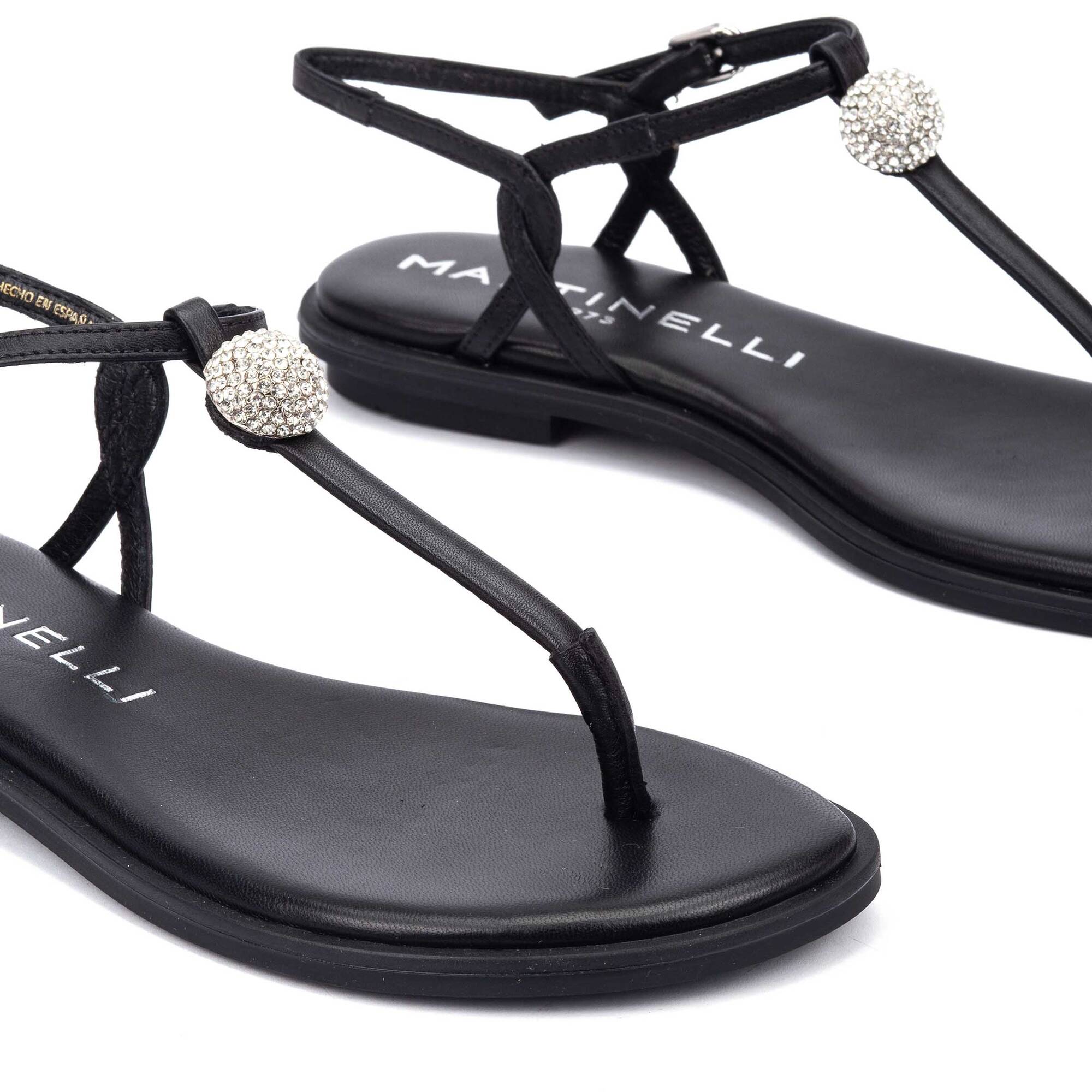 Sandales plates | MAZZINI 1535-B253Z, BLACK, large image number 60-1535-B253Z_000_Martinelli_MAZZINI_BLACK_full.jpg | null