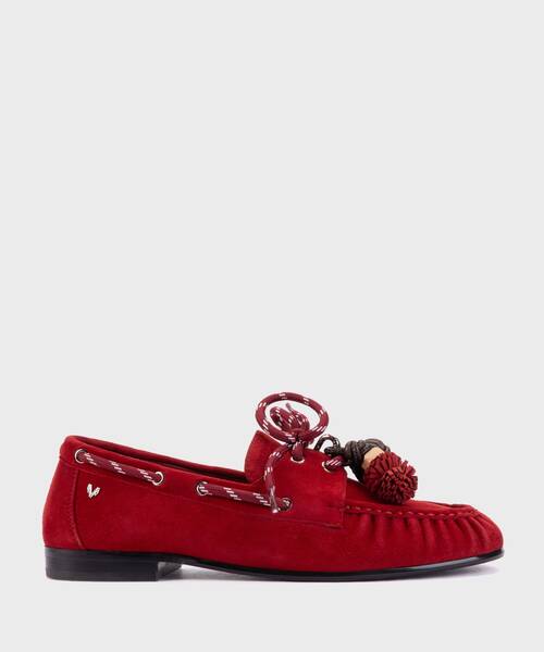 Mocassins et Lacets | BARACCHINI S065-B696AY | RED | Martinelli