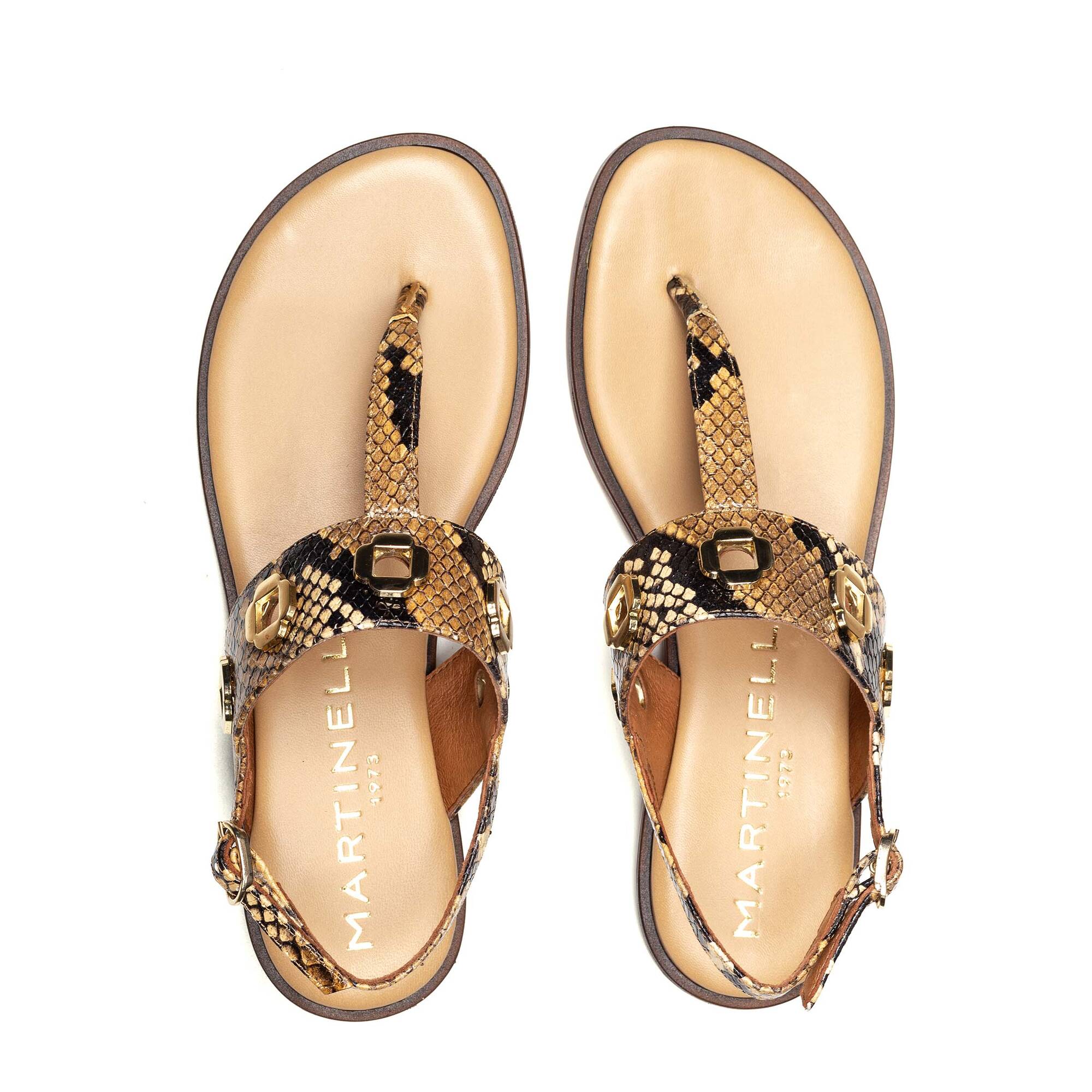 Flat Sandals | MAZZINI 1535-B252T, TAUPE, large image number 100-1535-B252T_817_Martinelli_MAZZINI_TAUPE_full.jpg | null