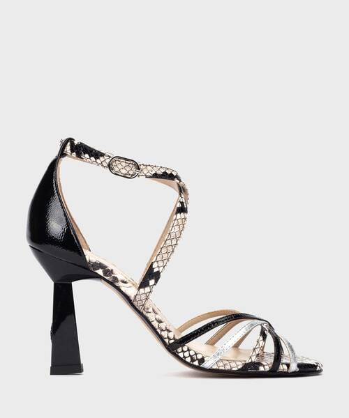 Heeled Sandals | LUPETTA 1703-B210T | BLACK | Martinelli