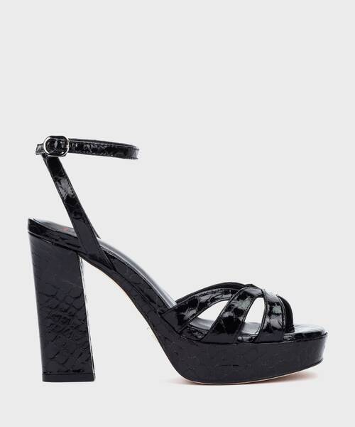 Heeled Sandals | TURMALINA 1771-B457RB | BLACK | Martinelli