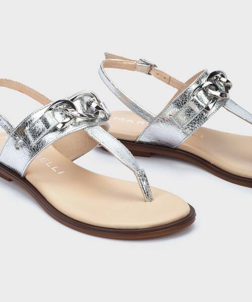 Flat Sandals | MAZZINI 1535-B153N | PLATA | Martinelli