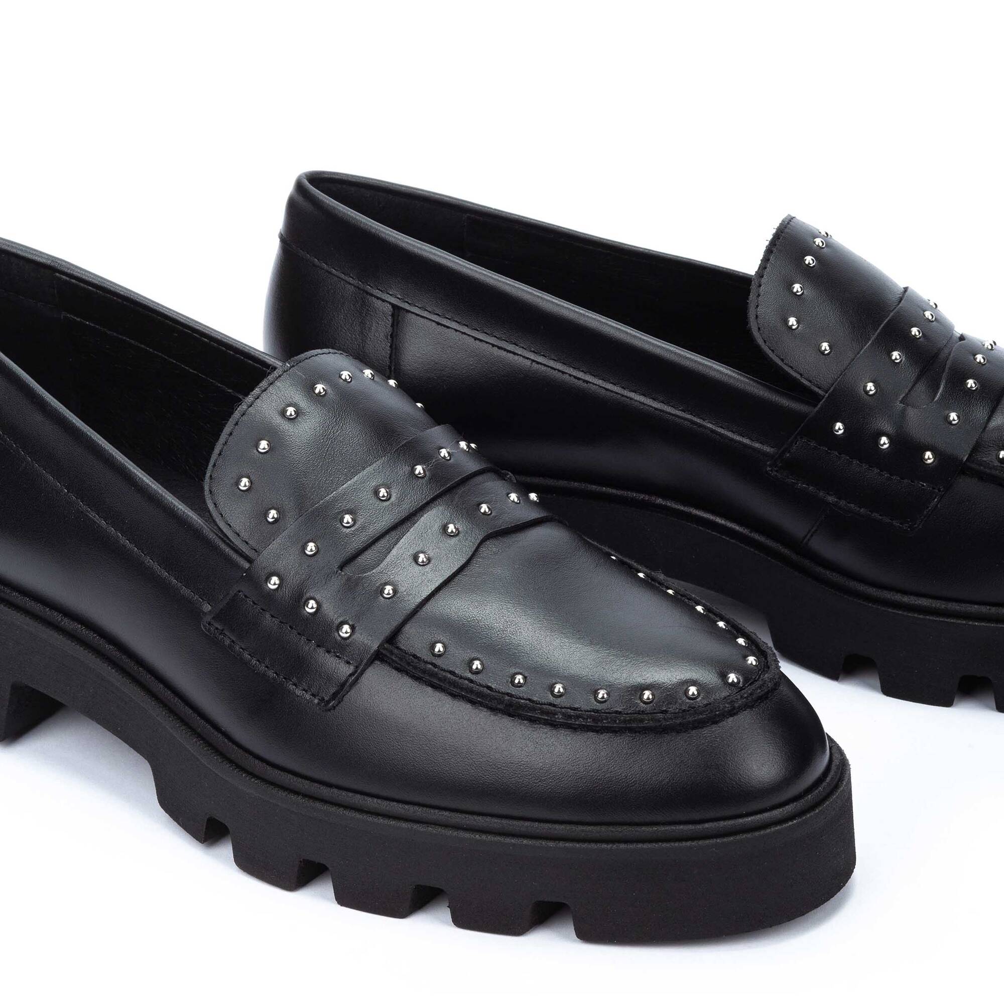 Loafers and Laces | HERMOSILLA 1568-A894P, BLACK, large image number 60-1568-A894P_000_Martinelli_HERMOSILLA_BLACK_full.jpg | null