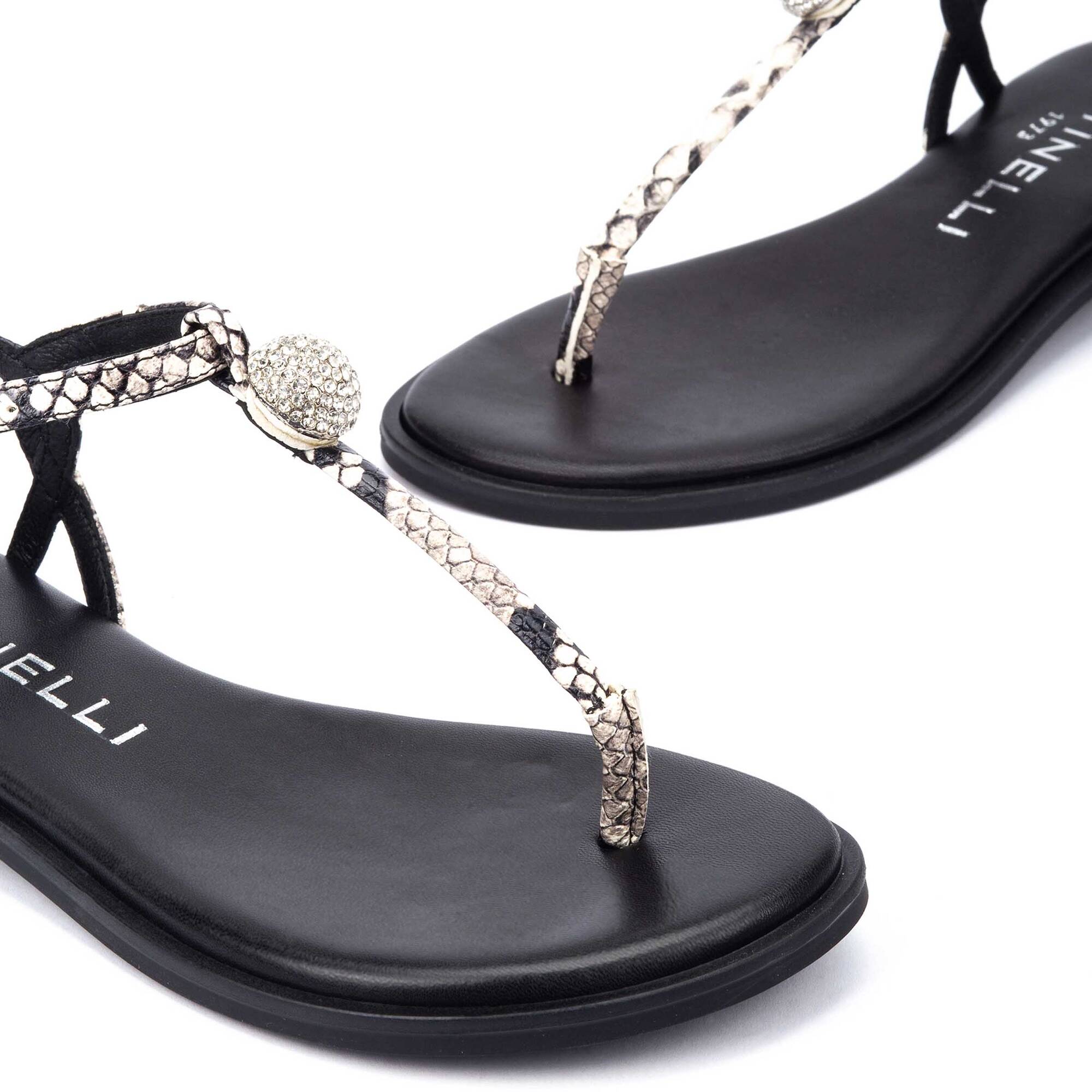 Flat Sandals | MAZZINI 1535-B253T, BLACK, large image number 60-1535-B253T_000_Martinelli_MAZZINI_BLACK_full.jpg | null