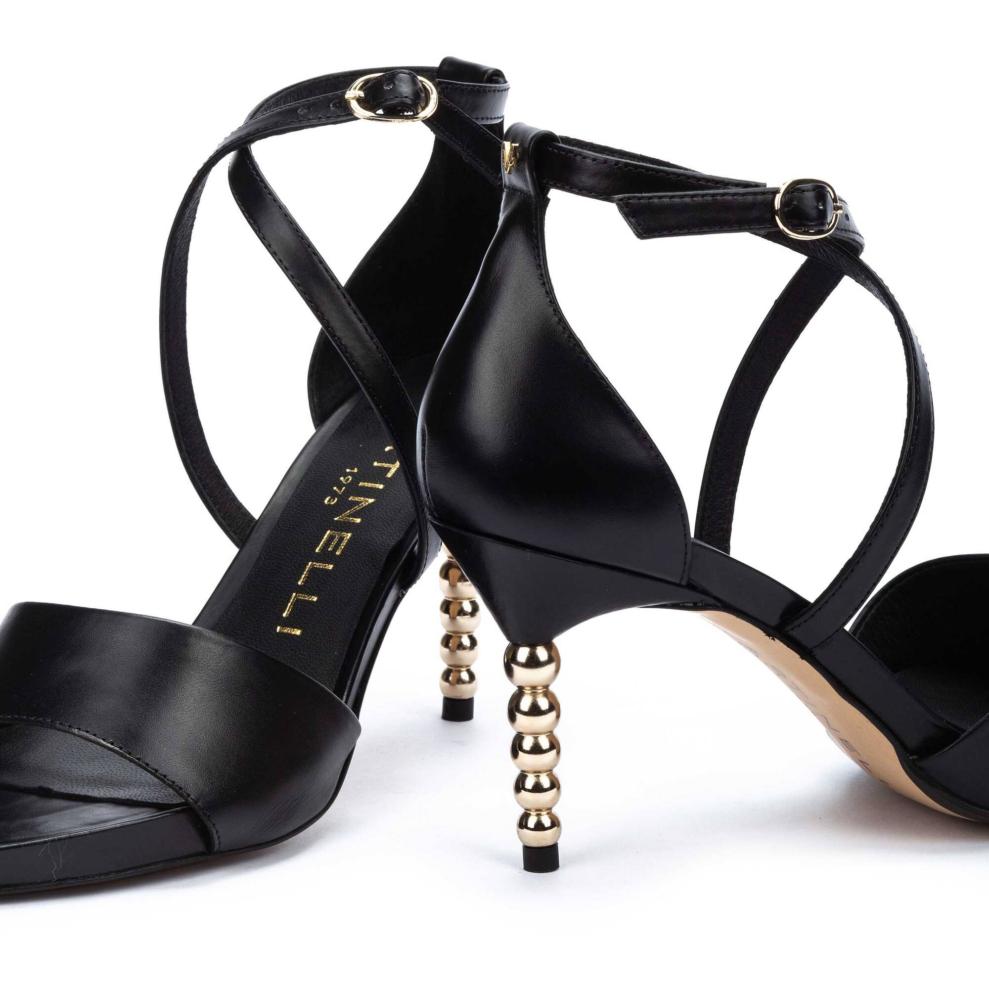 Heeled Sandals | MICHIGAN 1594-A785P, BLACK, large image number 60-1594-A785P_000_Martinelli_MICHIGAN_BLACK_full.jpg | null