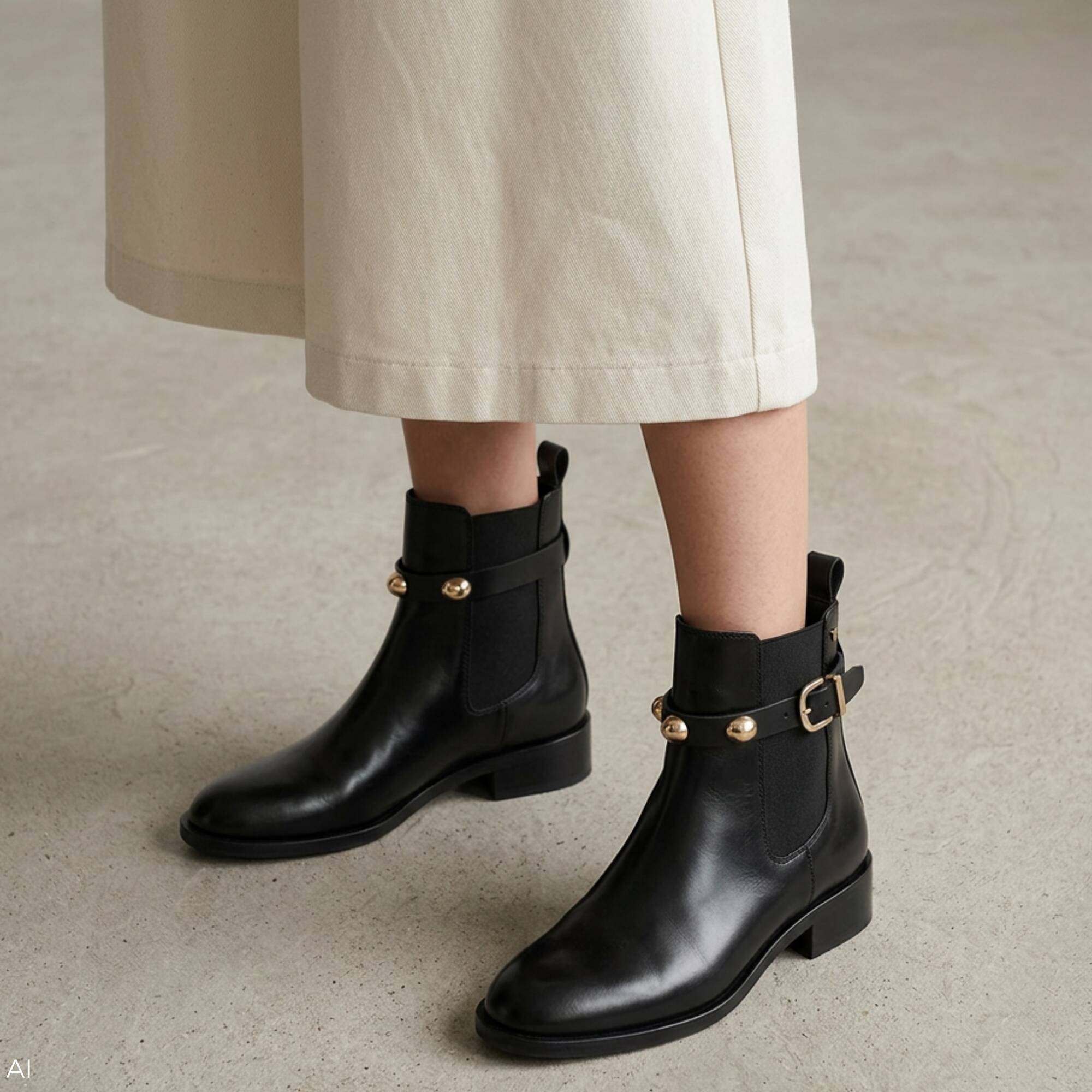 Botins planos | RESSI 1718-A933K, BLACK, large image number 90-1718-A933K_000_Martinelli_RESSI_BLACK_full.jpg | null