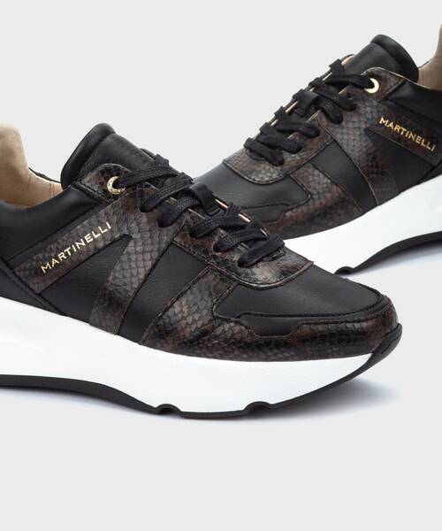 Sneakers | RECOLETOS MT1571-A646Z2 | BLACK | Martinelli