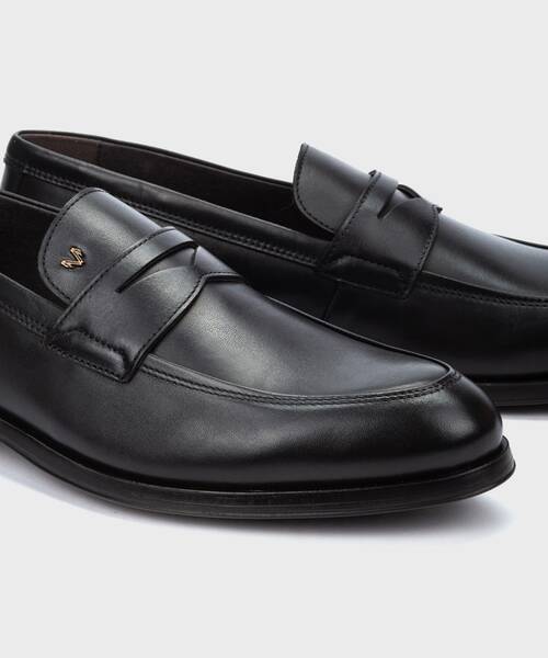 Slip on Loafers | EMPIRE 1492-2637E | BLACK | Martinelli