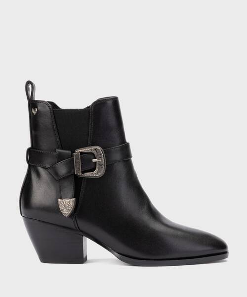 Heeled Ankle Boots | JEANNE S064-B685KY | BLACK | Martinelli
