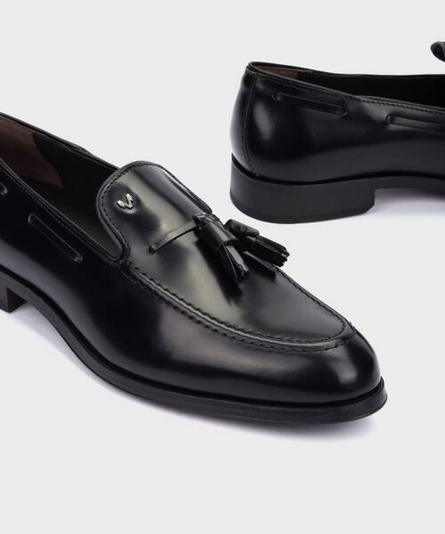 Slip on Loafers | EMPIRE 1492-2926T | BLACK | Martinelli
