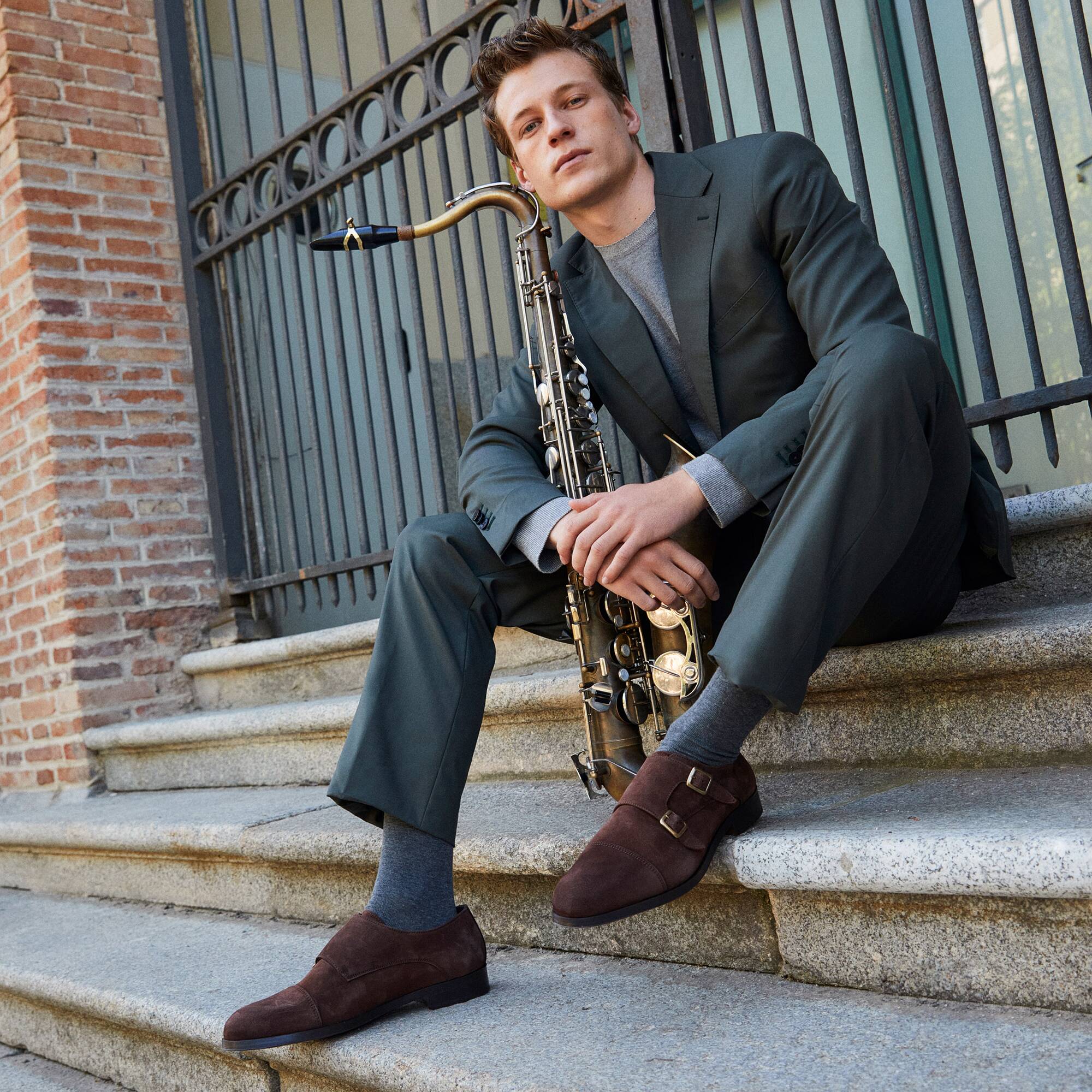 Lace up shoes | EMPIRE 1492-2632SYM, MARRON, large image number 91-1492-2632SYM_108_Martinelli_EMPIRE_MARRON_full.jpg | null