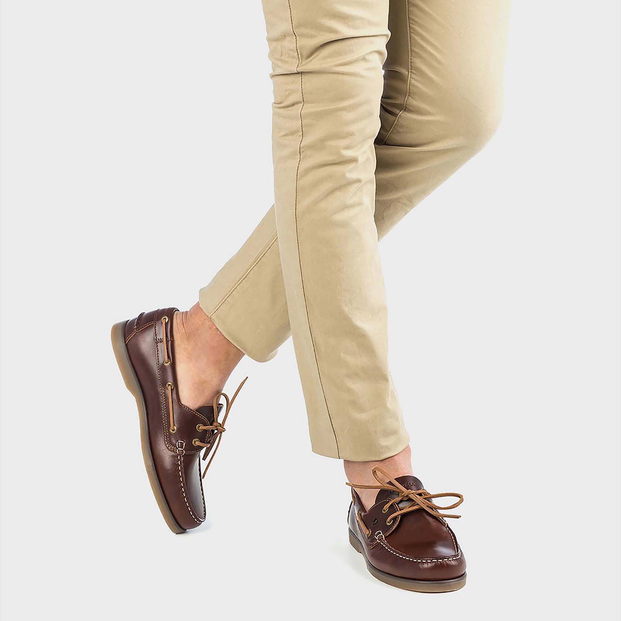 Boat shoes | HANS 1360-1145PYP, COGNAC, large image number 90-1360-1145PYP_201_Martinelli_HANS_COGNAC_full.jpg | null