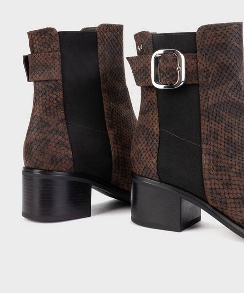 Botines con tac&oacute;n | ZINNIA 1603-A924B | TESTA | Martinelli