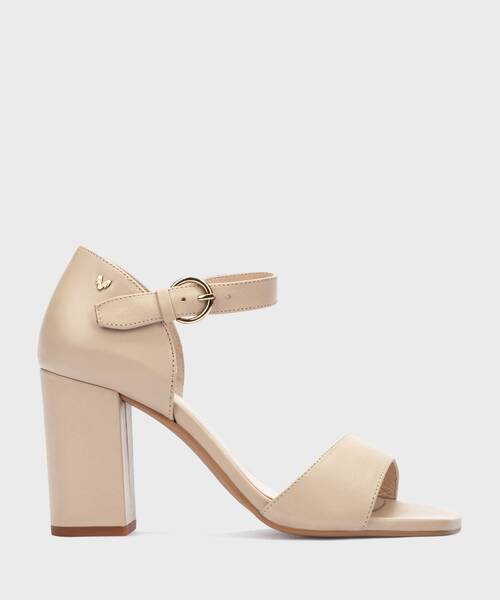 Heeled Sandals | GLENDA 1631-A925Z | STONE | Martinelli
