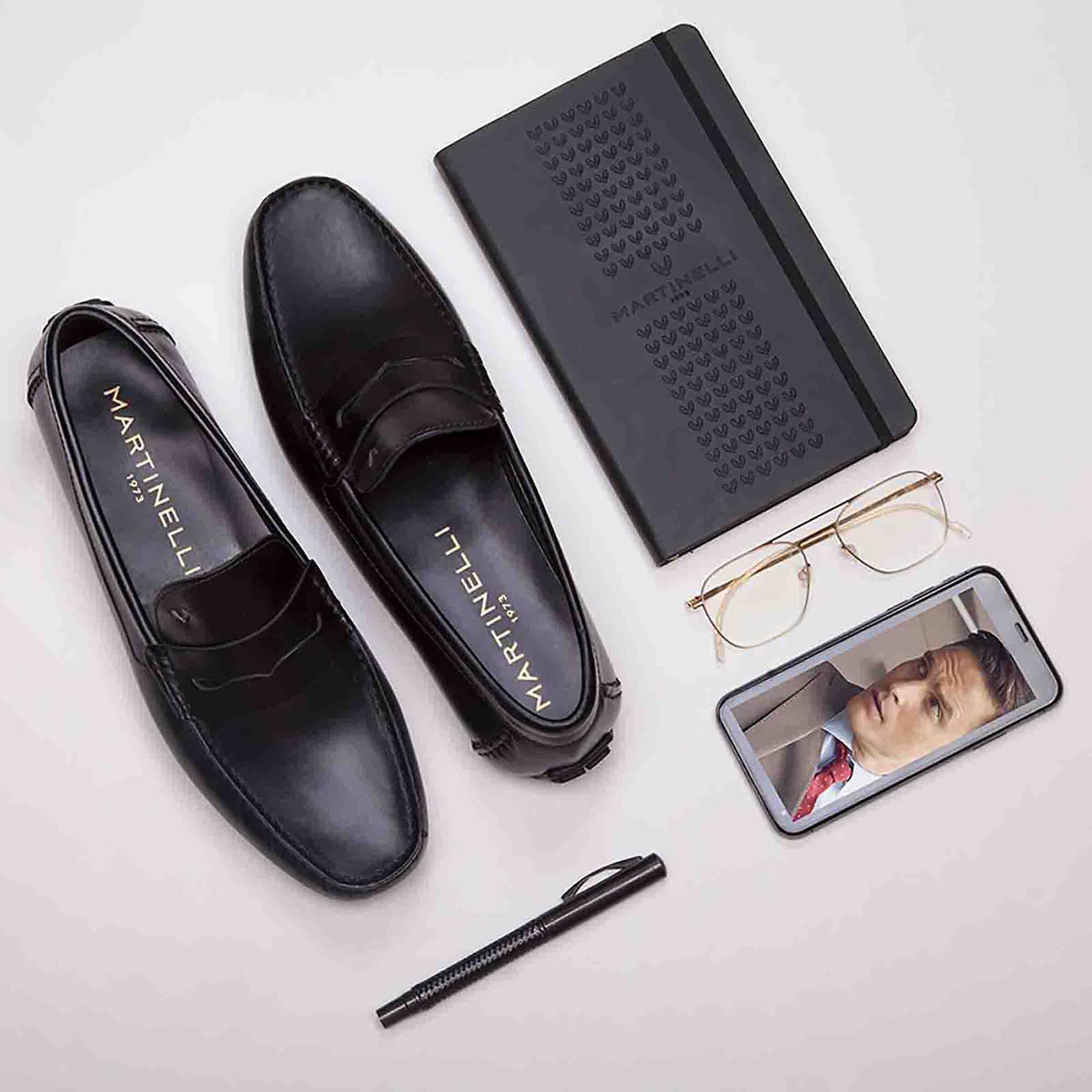 Slip on Loafers | PACIFIC 1411-2496B, BLACK, large image number 90-1411-2496B_000_Martinelli_PACIFIC_BLACK_full.jpg | null